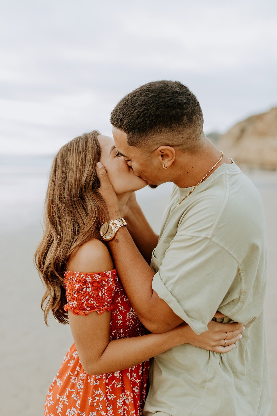 Britney + Markell La Jolla Beach Pier Couples Session  - San Diego Wedding Photographer-39.jpg