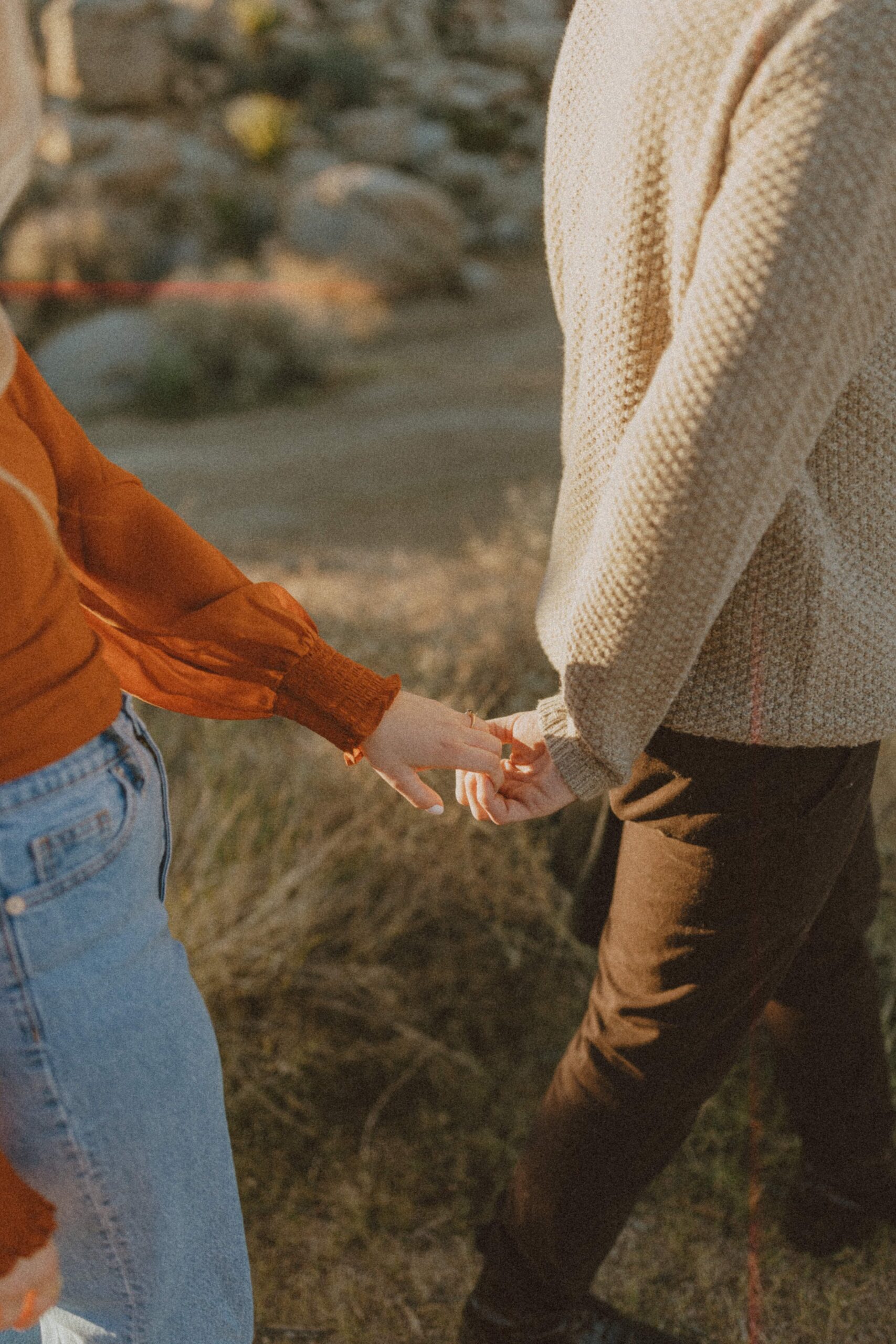 Film-Style Joshua Tree Sunrise Engagement