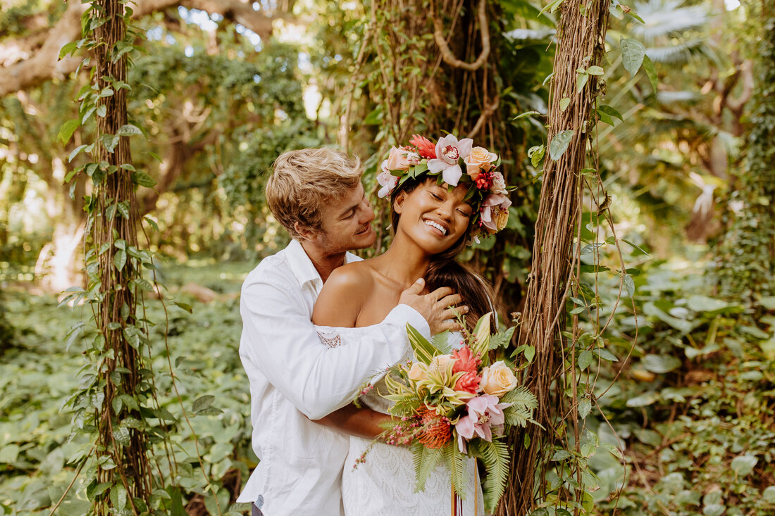 Kimmy + Zane | Maui Honolua Bay jungle tropical Hawaii Elopement-13.jpg