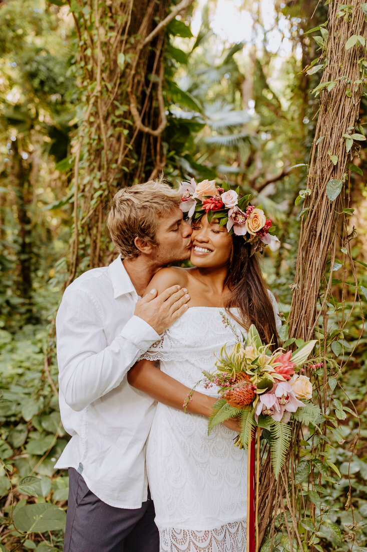 Kimmy + Zane | Maui Honolua Bay jungle tropical Hawaii Elopement-15.jpg