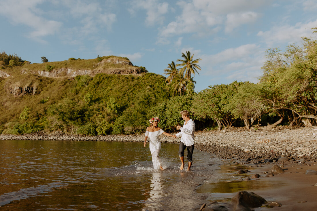 Kimmy + Zane | Maui Honolua Bay jungle tropical Hawaii Elopement-51.jpg