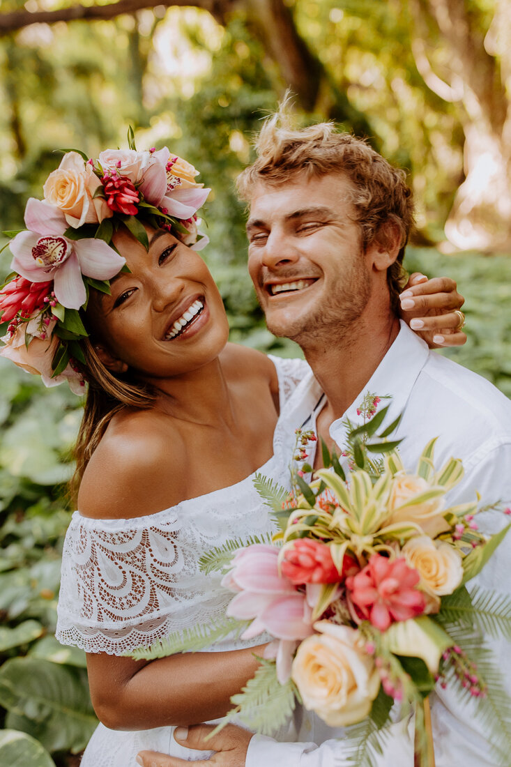 Kimmy + Zane | Maui Honolua Bay jungle tropical Hawaii Elopement-8.jpg