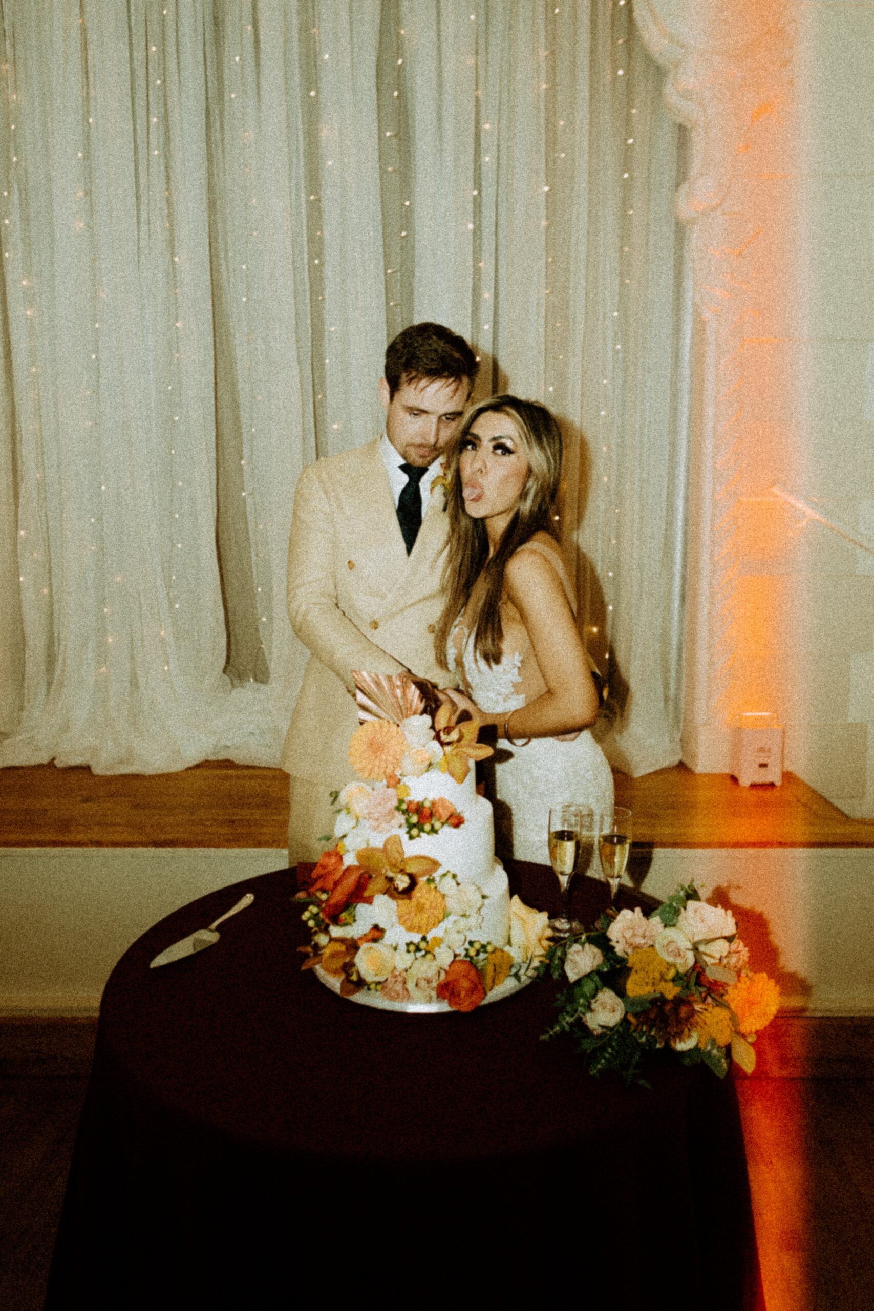 Sydney + Austin's 70s Disco Wedding at the Thursday Club - San Diego Wedding Photographer - FILM EDITS-67.jpg