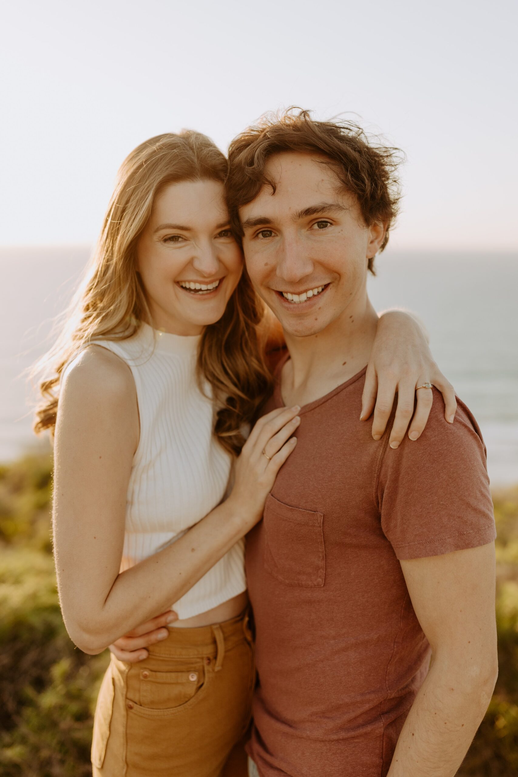 Katie + Francisco - Torrey Pines La Jolla Glider Port Cliffside Beach Engagement Photographer-77.jpg