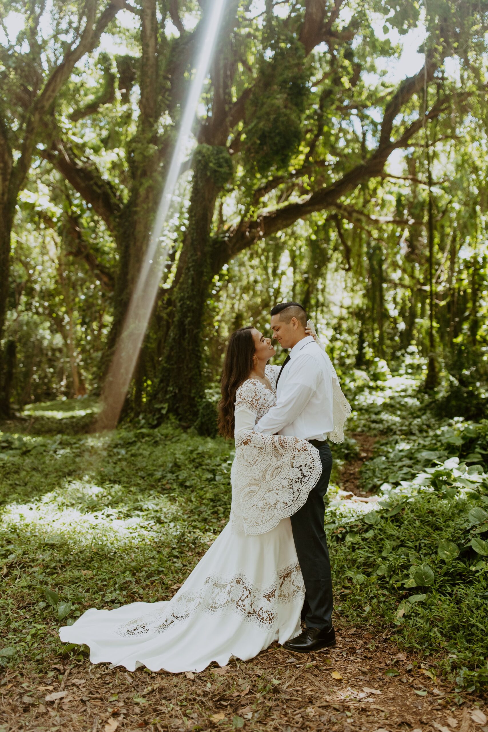 Pele + Codie - Jungle Honolua Bay Maui Elopement Photographer-14.jpg