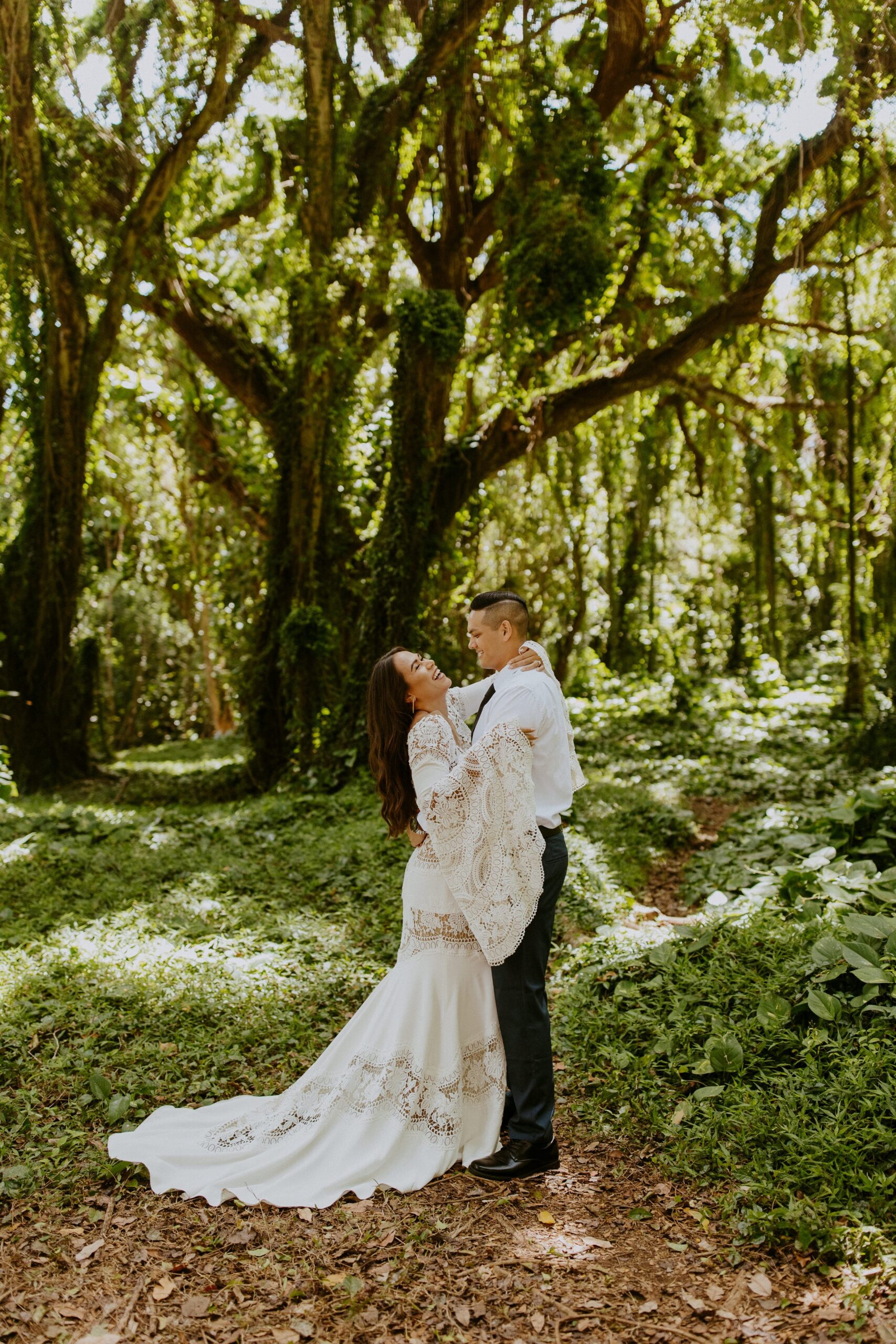 Pele + Codie - Jungle Honolua Bay Maui Elopement Photographer-15.jpg