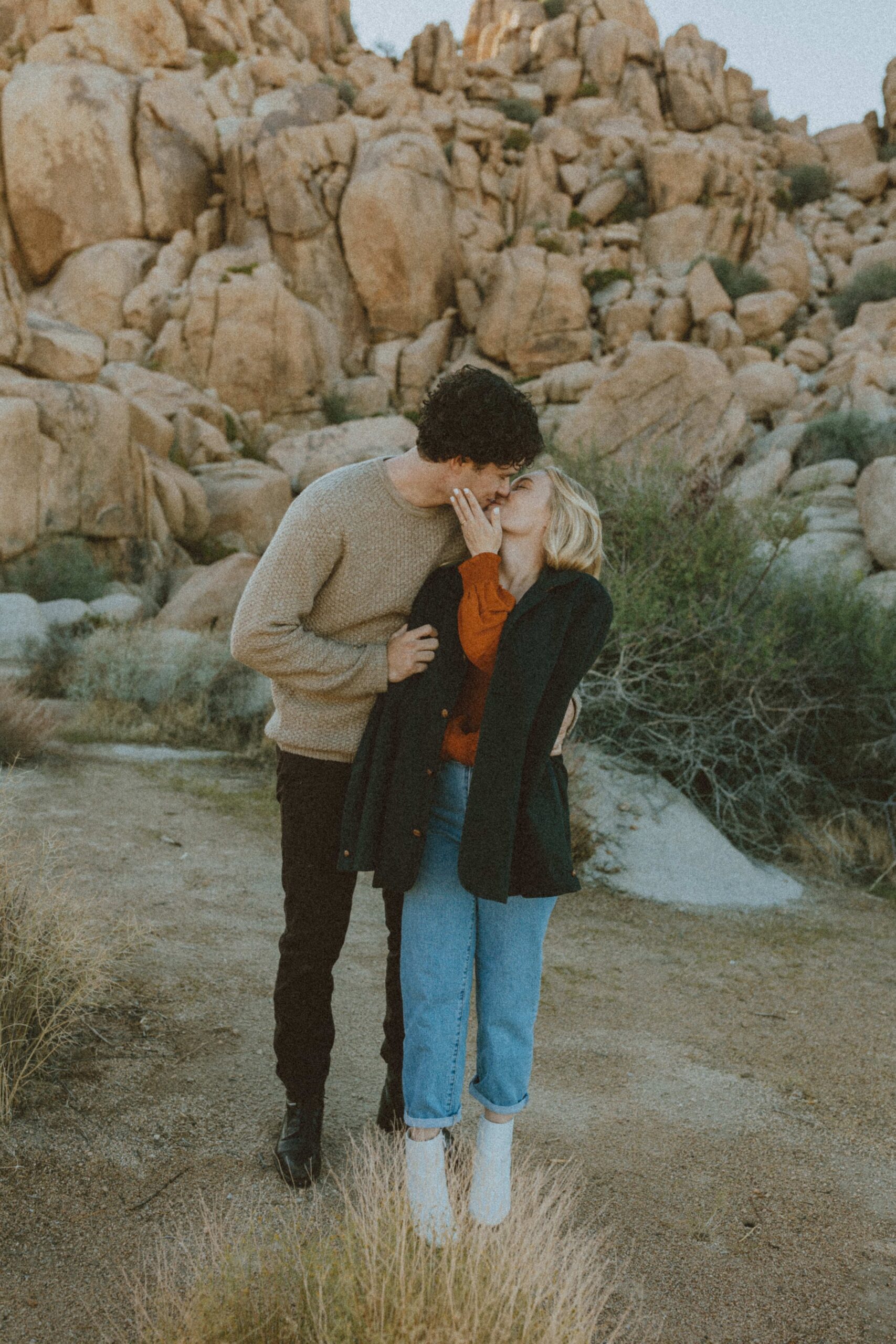 Nicole + Max's Engagement - Joshua Tree Sunrise Photo Shoot-23.jpg