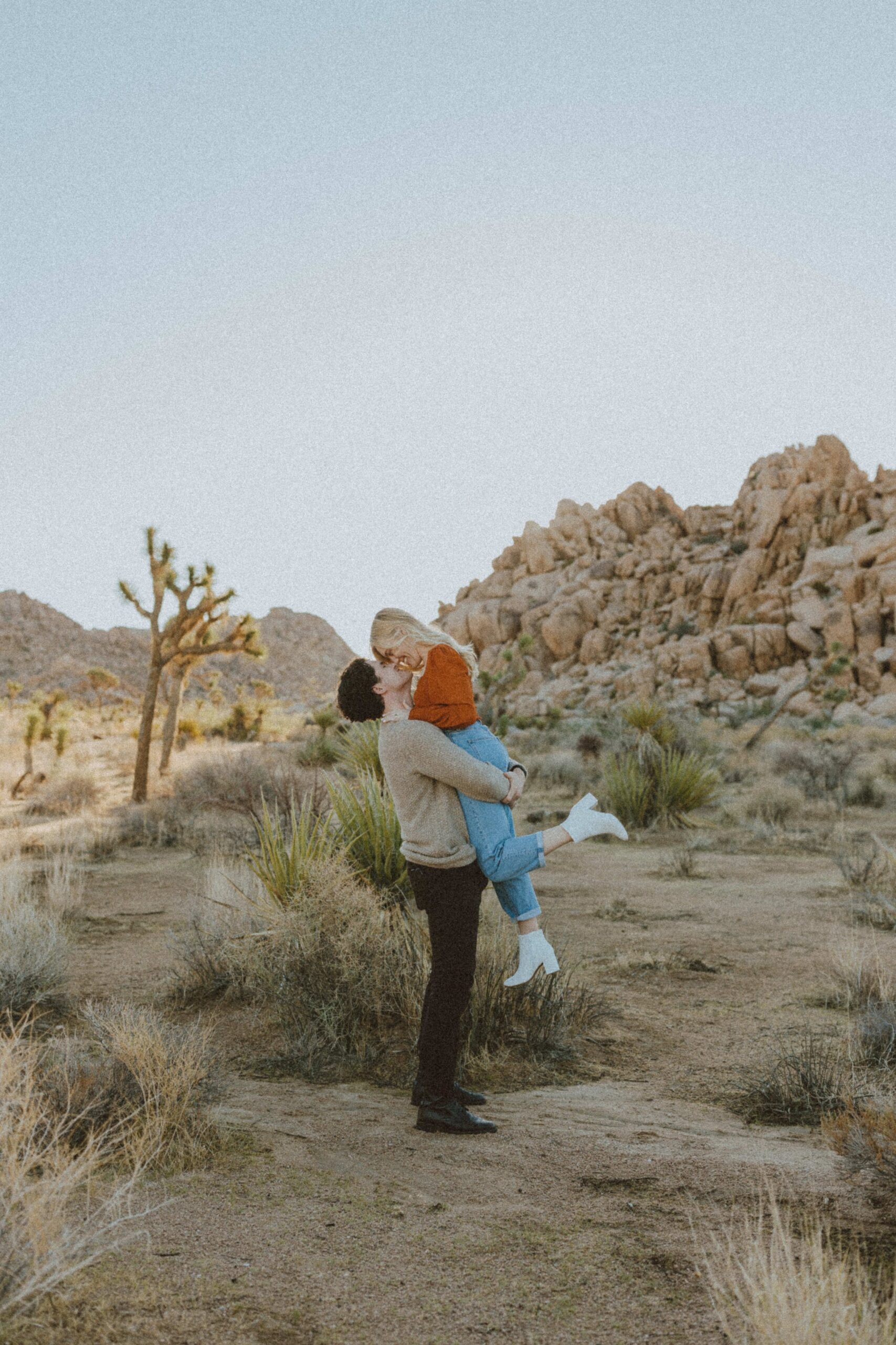 Nicole + Max's Engagement - Joshua Tree Sunrise Photo Shoot-25.jpg