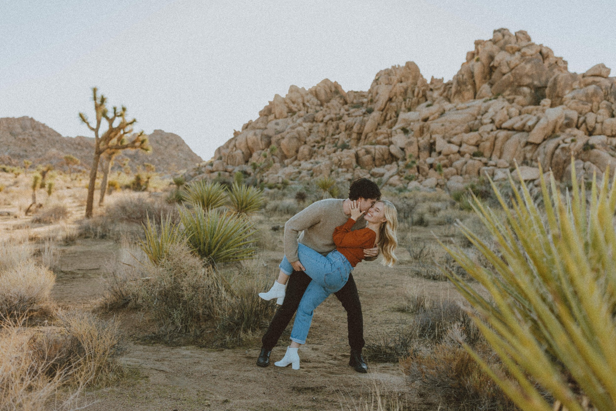 Nicole + Max's Engagement - Joshua Tree Sunrise Photo Shoot-28.jpg