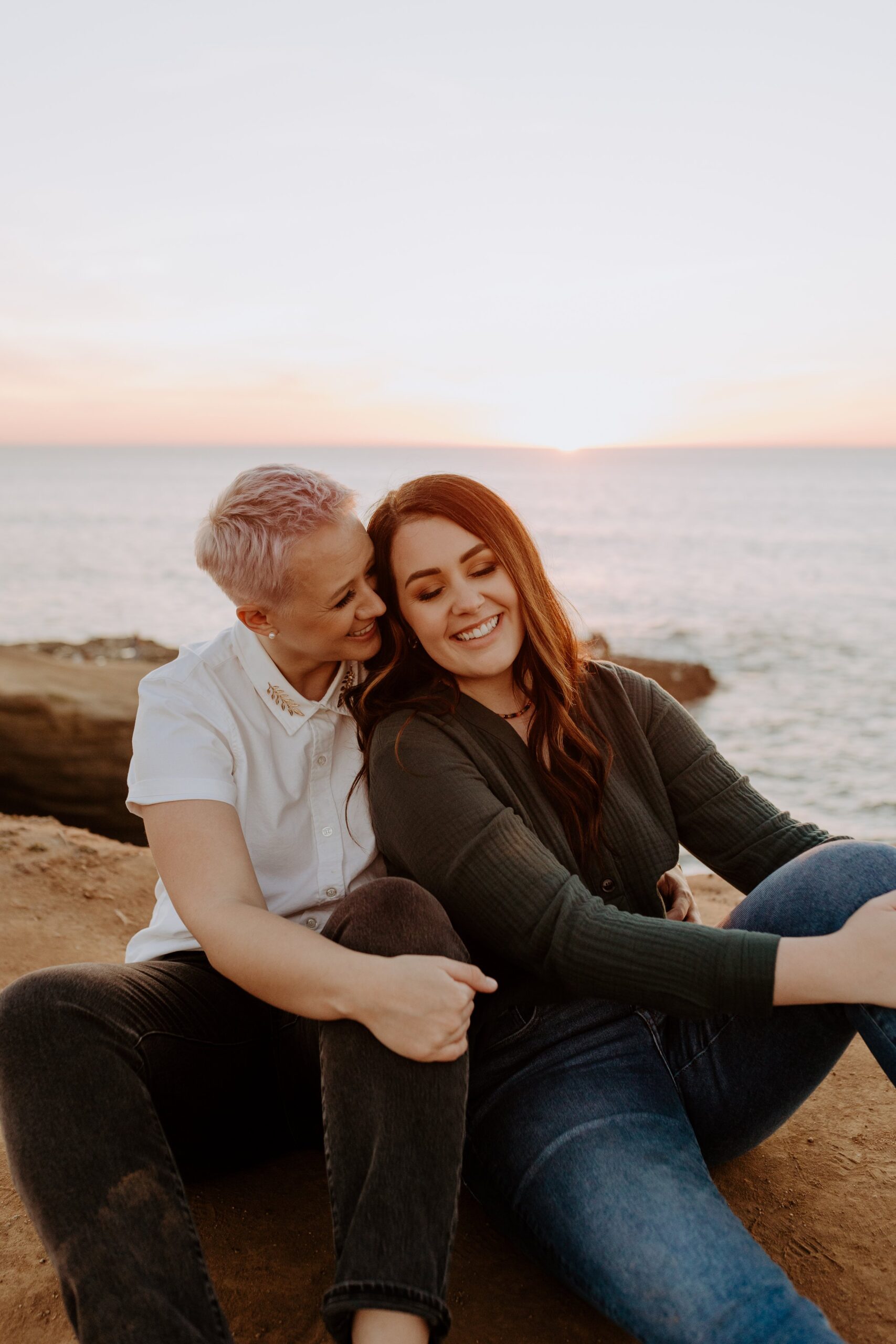 Madison + Laura's Engagement - Sunset Cliffs San Diego Wedding Photographer-146.jpg