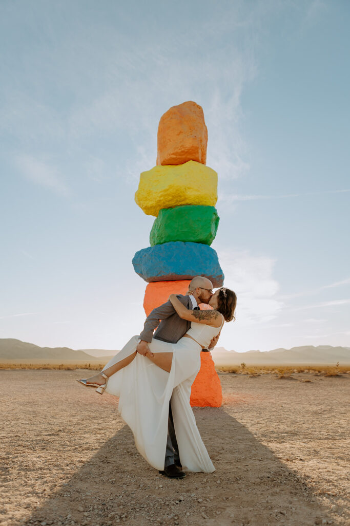 Seven Magic Mountains Elopement